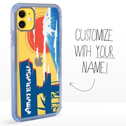 
Personalized Japanese Case for iPhone 11 – Clear – Mt Fuji Sunrise