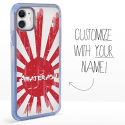 
Personalized Japanese Case for iPhone 11 – Clear – Rising Sun