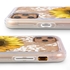 Personalized Floral Case for iPhone 12 Mini – Clear – Sunflowers and Lace
