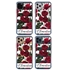 Personalized Floral Case for iPhone 12 Pro Max – Clear – Red Roses
