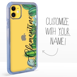 
Personalized Cactus and Succulents Case for iPhone 11 – Clear – Cactus Prelude