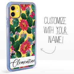 
Personalized Cactus and Succulents Case for iPhone 11 – Clear – Pretty Prickly Pear