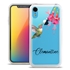 Personalized Bird Case for iPhone XR – Clear – Hovering Hummingbird
