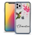 Personalized Bird Case for iPhone 12 Pro Max – Clear – Hovering Hummingbird
