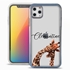Personalized Majestic Animal Case for iPhone 11 Pro Max - Clear - Giraffe Love
