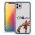 Personalized Majestic Animal Case for iPhone 12 Pro Max - Clear - Giraffe Love
