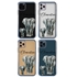Personalized Majestic Animal Case for iPhone 12 Pro Max - Clear - Elephant Family
