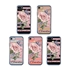 Personalized Floral Case for iPhone 7 / 8 / SE – Clear – Pink Rose

