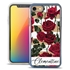 Personalized Floral Case for iPhone 7 / 8 / SE – Clear – Red Roses
