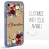 Personalized Floral Case for iPhone 7 / 8 / SE – Clear – Rose Bouquet
