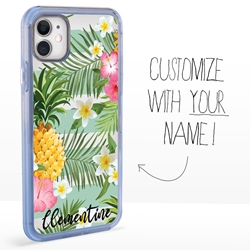 
Personalized Tropical Case for iPhone 11 – Clear – Tropical