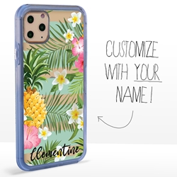 
Personalized Tropical Case for iPhone 11 Pro Max – Clear – Tropical