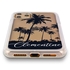Personalized Tropical Case for iPhone 12 / 12 Pro – Clear – Palm Tree Silhouette
