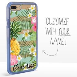 
Personalized Tropical Case for iPhone 7 Plus / 8 Plus – Clear – Tropical
