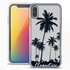 Personalized Tropical Case for iPhone Xs Max – Clear – Palm Tree Silhouette
