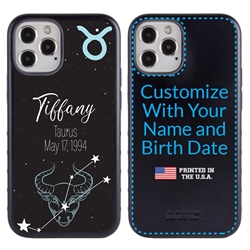 
Zodiac Astrology Case for iPhone 12 Pro Max – Hybrid - Taurus - Personalized
