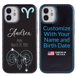 
Zodiac Astrology Case for iPhone 12 Mini – Hybrid - Aries - Personalized
