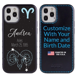 
Zodiac Astrology Case for iPhone 12 Pro Max – Hybrid - Aries - Personalized