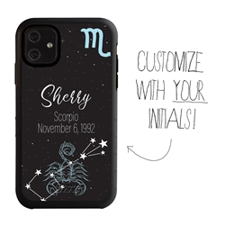 
Zodiac Astrology Case for iPhone 11 – Hybrid - Scorpio - Personalized