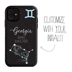 
Zodiac Astrology Case for iPhone 11 – Hybrid - Gemini - Personalized