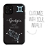 Zodiac Astrology Case for iPhone 11 – Hybrid - Gemini - Personalized
