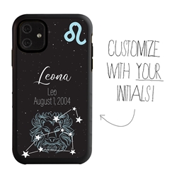 
Zodiac Astrology Case for iPhone 11 – Hybrid - Leo - Personalized
