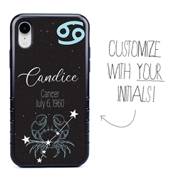 
Zodiac Astrology Case for iPhone XR – Hybrid - Cancer - Personalized