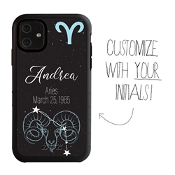 
Zodiac Astrology Case for iPhone 11 – Hybrid - Aries - Personalized