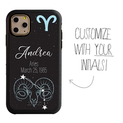 
Zodiac Astrology Case for iPhone 11 Pro Max – Hybrid - Aries - Personalized
