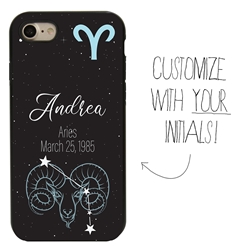 
Zodiac Astrology Case for iPhone 7 / 8 / SE – Hybrid - Aries - Personalized