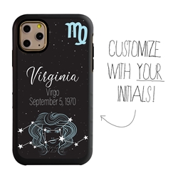 
Zodiac Astrology Case for iPhone 11 Pro – Hybrid - Virgo - Personalized