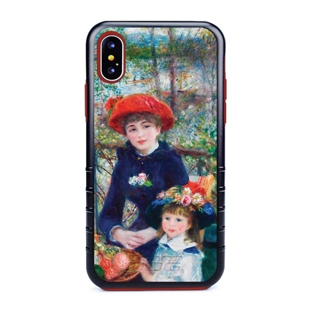 Famous Art Case for iPhone Xs Max – Hybrid – (Renoir – Two Sisters)
