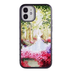 
Famous Art Case for iPhone 12 Mini – Hybrid – (Parke – Patronus Flower)
