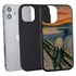 Famous Art Case for iPhone 12 Mini – Hybrid – (Munch – The Scream)
