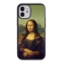 Famous Art Case for iPhone 12 Mini – Hybrid – (Da Vinci – Mona Lisa)
