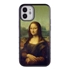 Famous Art Case for iPhone 12 Mini – Hybrid – (Da Vinci – Mona Lisa)
