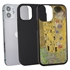 Famous Art Case for iPhone 12 Mini – Hybrid – (Klimt – The Kiss)
