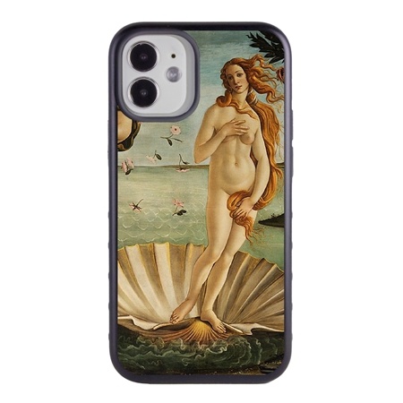 Famous Art Case for iPhone 12 Mini – Hybrid – (Botticelli – The Birth of Venus)
