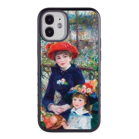 Famous Art Case for iPhone 12 Mini – Hybrid – (Renoir – Two Sisters)
