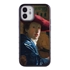 Famous Art Case for iPhone 12 Mini – Hybrid – (Vermeer – Girl with Red Hat)
