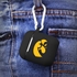 Iowa Hawkeyes Silicone Skin for Apple AirPods Charging Case with Carabiner
