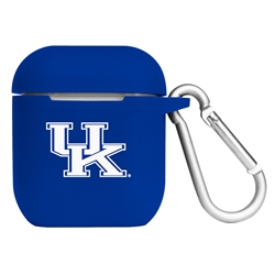 
Kentucky Wildcats Silicone Skin for Apple AirPods Charging Case with Carabiner