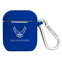 
US Air Force Silicone Skin for Apple AirPods Charging Case with Carabiner