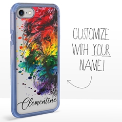 
Personalized Pride Case for iPhone 7 / 8 / SE – Clear – Rainbow Lion