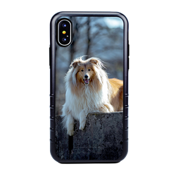 
Custom Photo Case for iPhone Xs Max - Hybrid (Black Case)