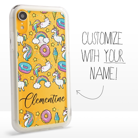 Personalized Unicorn Case for iPhone XR – Clear – Unicorn Heaven
