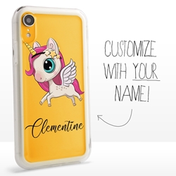 
Personalized Unicorn Case for iPhone XR – Clear – Precious Unicorn