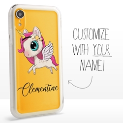 
Personalized Unicorn Case for iPhone XR – Clear – Precious Unicorn