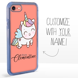 
Personalized Unicorn Case for iPhone 7 / 8 / SE – Clear – Unicorn Cuteness