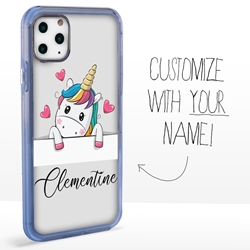 
Personalized Unicorn Case for iPhone 11 Pro – Clear – Unicorn Crush